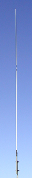 Marine HF mast/side mount antenna, 2-piece, 2-30MHz, 1.4kW, 6.0m 20kV HT cable,  2.1dBi – 8.1m